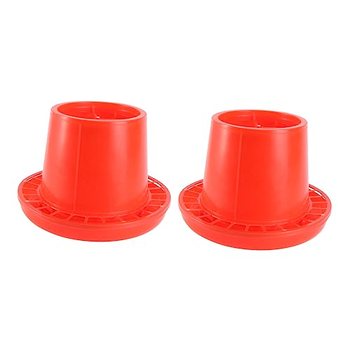 Toyvian 2 Stück Fütterungseimer Für Küken Hühnerfutter Kükenfresser Geflügel Züchter Pellets Huhn Kükenfutterautomat Klein Füttern Henne Futterspender Behälter Orange Plastik Toyvian 2 Stück Fütterungseimer Für Küken Hühnerfutter Kükenfresser Geflügel Züchter Pellets Huhn Kükenfutterautomat Klein Füttern Henne Futterspender Behälter Orange Plastik von Toyvian