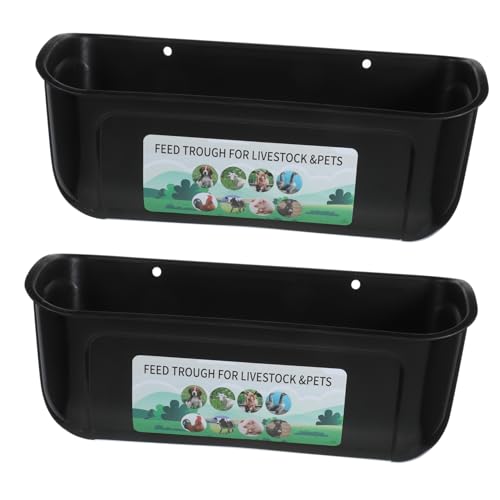 Toyvian 2 Stück Großer Hühnerfutterautomat Automatischer Futtertrog für Geflügel und Nutztiere Hochwertiger Langlebiger Futterspender mit Großer Kapazität für Hühner Enten und Ziegen Toyvian 2 Stück Großer Hühnerfutterautomat Automatischer Futtertrog für Geflügel und Nutztiere Hochwertiger Langlebiger Futterspender mit Großer Kapazität für Hühner Enten und Ziegen von Toyvian
