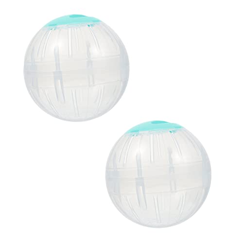 Toyvian 2 Stück Hamsterlaufkugel Transparent Blau Langlebiger Leiser Übungsball für Zwerghamster und Kleine Kleintiere Fördert Bewegung und Stressabbau im Käfig Toyvian 2 Stück Hamsterlaufkugel Transparent Blau Langlebiger Leiser Übungsball für Zwerghamster und Kleine Kleintiere Fördert Bewegung und Stressabbau im Käfig von Toyvian