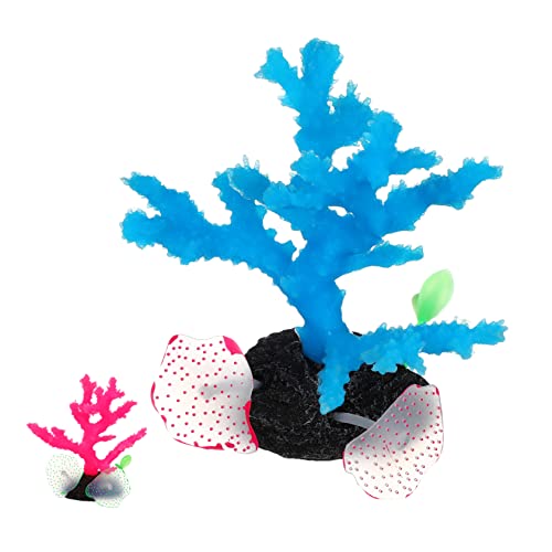 Toyvian 2 Stück Teiliges Künstliche Leuchtende Korallen Aquarium Deko Stabile Harz Basis Geeignet für Süß und Farbige Unterwasser Landschaftsornamente Toyvian 2 Stück Teiliges Künstliche Leuchtende Korallen Aquarium Deko Stabile Harz Basis Geeignet für Süß und Farbige Unterwasser Landschaftsornamente von Toyvian