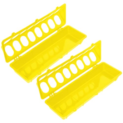 Toyvian 2 Stück Tragbare Futtertröge für Vögel Automatischer Futterspender für Tauben Kanarienvögel und Sittiche Spill und Spritzfest Leicht zu Reinigen für Tägliche Fütterung Toyvian 2 Stück Tragbare Futtertröge für Vögel Automatischer Futterspender für Tauben Kanarienvögel und Sittiche Spill und Spritzfest Leicht zu Reinigen für Tägliche Fütterung von Toyvian