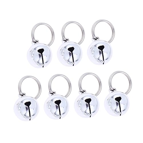 Toyvian 20Stücke Haustier Glocken Zubehör für Katzen und Metallische Dekoration für Silber für Tägliches und für Haustier Toyvian 20Stücke Haustier Glocken Zubehör für Katzen und Metallische Dekoration für Silber für Tägliches und für Haustier von Toyvian