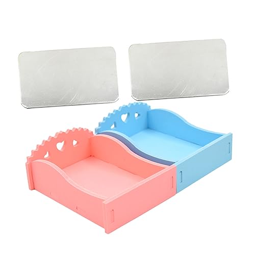 Toyvian 2Stücke Hamster Kühlbett mit Kühlplatte für Haustierzubehör für Hamster und Kleintiere Toyvian 2Stücke Hamster Kühlbett mit Kühlplatte für Haustierzubehör für Hamster und Kleintiere von Toyvian