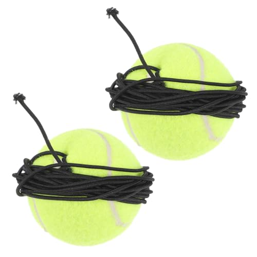 Toyvian 2Stücke Interaktive Hunde Tennisbälle mit Seil Trainingsspielzeug für Kleine Hunde für Wurfspiele und Outdoor Aktivitäten Fördert Fitness Toyvian 2Stücke Interaktive Hunde Tennisbälle mit Seil Trainingsspielzeug für Kleine Hunde für Wurfspiele und Outdoor Aktivitäten Fördert Fitness von Toyvian