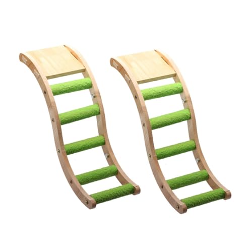 Toyvian 2Stücke Kletterspielzeug für Wellensittiche Holzleiter für Vogelkäfig Zubehör Langlebig und Sicher für Papageien und Kleine Fördert und Spaß Toyvian 2Stücke Kletterspielzeug für Wellensittiche Holzleiter für Vogelkäfig Zubehör Langlebig und Sicher für Papageien und Kleine Fördert und Spaß von Toyvian