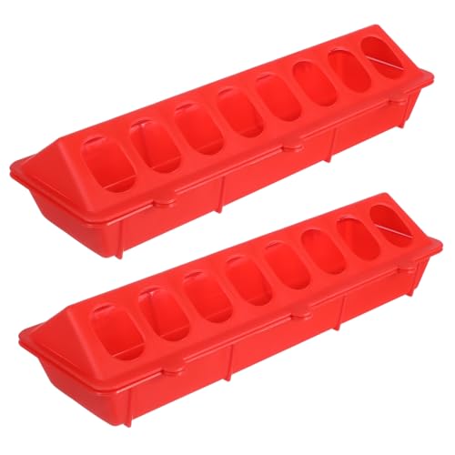 Toyvian 2Stücke Taube Futtertrog Spritz Lebensmittelbox für Vogelkäfig Rot für Tauben Kanarienvögel und Andere Kleine Vögel Langlebig und Leicht zu Reinigen Toyvian 2Stücke Taube Futtertrog Spritz Lebensmittelbox für Vogelkäfig Rot für Tauben Kanarienvögel und Andere Kleine Vögel Langlebig und Leicht zu Reinigen von Toyvian