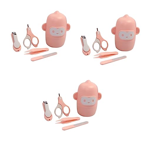 Toyvian 3 Sätze Baby Nagelschere Haarschneidemaschine Babyartikel Für Neugeborene Babynagelset Neugeboren Baby-gesundheits- Und Pflegeset Kind Wesentliche Universal- Rostfreier Stahl von Toyvian