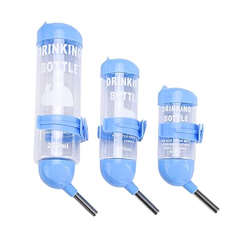 Toyvian 3 Stück Automatische Wasserflasche für Kleine Haustiere Bissfeste Auslaufsichere Trinkflasche für Hamster Meerschweinchen Chinchillas Platzsparendes Design Einfache Toyvian 3 Stück Automatische Wasserflasche für Kleine Haustiere Bissfeste Auslaufsichere Trinkflasche für Hamster Meerschweinchen Chinchillas Platzsparendes Design Einfache von Toyvian