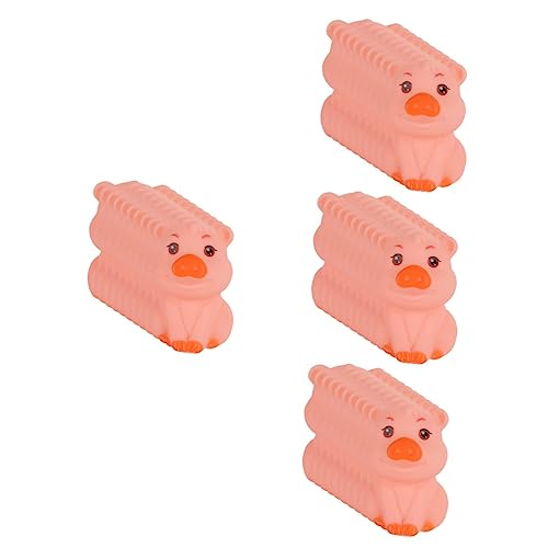 Toyvian 40 STK Spielzeug Kneifen Soundspiel Tierquetschspielzeug Tierisches Entlüftungsspielzeug Quietschende Schweinepuppe Für Kind Betonen Vinyl Baby Geschenktasche von Toyvian