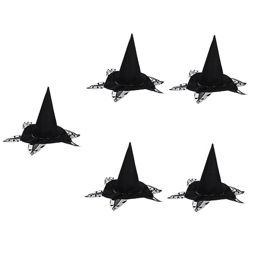 Toyvian 5 STK Kleidung Für Haustiere Halloween-haustierkostüm Kleiner Haustiermantel Halloween-hexenhut Hexenhüte Für Haustiere Haustier-Halloween-Mantel Katzenhut Vlies Kätzchen Vampir von Toyvian