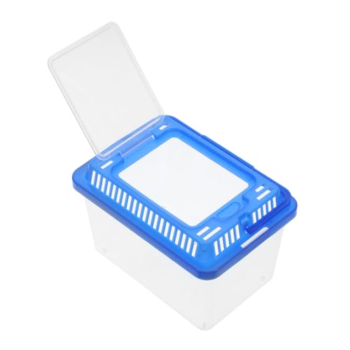 Toyvian Aquarienbehälter mit Deckel Transparentes Schildkröten Terrarium für Haustiere Tragbare Futterbox aus Strapazierfähigem Kunststoff für Sicheren Transport von Reptilien Toyvian Aquarienbehälter mit Deckel Transparentes Schildkröten Terrarium für Haustiere Tragbare Futterbox aus Strapazierfähigem Kunststoff für Sicheren Transport von Reptilien von Toyvian