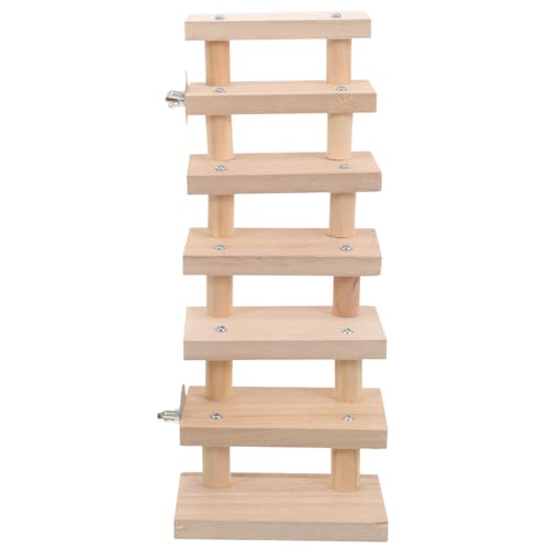 Toyvian Bissbeständige Leiter Nahrungssuche Meerschweinchen groß Klettern Hamster spielzeuge verschleißfestes Chinchilla- Hasenspielzeug für den Haushalt hölzern Toyvian Bissbeständige Leiter Nahrungssuche Meerschweinchen groß Klettern Hamster spielzeuge verschleißfestes Chinchilla- Hasenspielzeug für den Haushalt hölzern von Toyvian