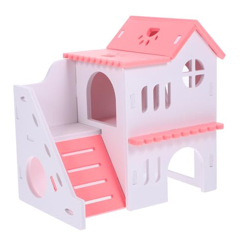 Toyvian Buntes Hamster Versteck Haus mit Leiter Multifunktionales Kleintierhaus für Meerschweinchen Ratten Kaninchen Bietet Schlafplatz und Versteck für Kleine Nager Toyvian Buntes Hamster Versteck Haus mit Leiter Multifunktionales Kleintierhaus für Meerschweinchen Ratten Kaninchen Bietet Schlafplatz und Versteck für Kleine Nager von Toyvian