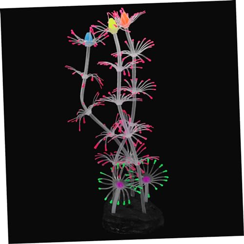 Toyvian Glühendes Korallen Design für Aquarien Kunstkoralle Soft Dekoration für Fischbecken Langlebig und Farbecht für Aquaristische Toyvian Glühendes Korallen Design für Aquarien Kunstkoralle Soft Dekoration für Fischbecken Langlebig und Farbecht für Aquaristische von Toyvian