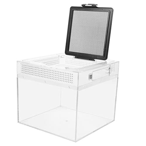 Toyvian Habitat Box für Reptilien Hochtransparentes Gehege mit Magnetdichtung für Eidechsen und Spinnen für Zucht und Pflege von Kleinen Haustieren Wie Schildkröten und Geckos Toyvian Habitat Box für Reptilien Hochtransparentes Gehege mit Magnetdichtung für Eidechsen und Spinnen für Zucht und Pflege von Kleinen Haustieren Wie Schildkröten und Geckos von Toyvian