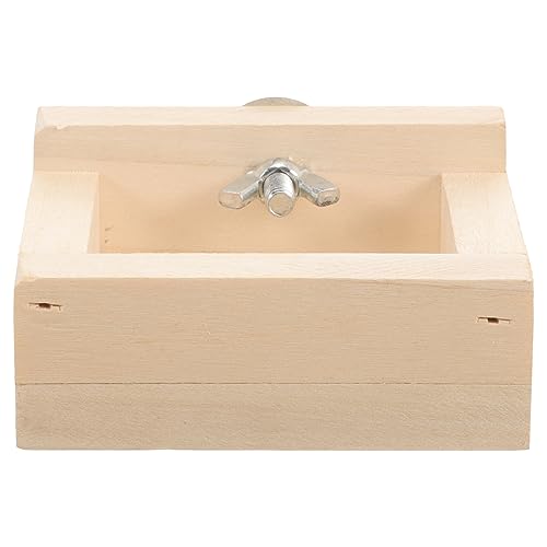 Toyvian Hamster Futternapf aus Holz Waschbar rutschfest für Kleine Wie Chinchillas und Meerschweinchen Langlebig und Sicher für Futter und Wasser Platzsparendes Design Toyvian Hamster Futternapf aus Holz Waschbar rutschfest für Kleine Wie Chinchillas und Meerschweinchen Langlebig und Sicher für Futter und Wasser Platzsparendes Design von Toyvian