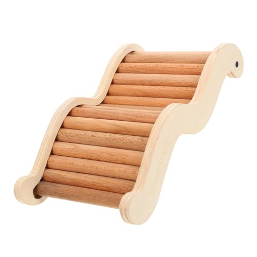 Toyvian Hamster Kletterleiter aus Holz für Hamsterkäfige für Chinchillas und Andere Kleine Fördert und Bewegung Zufällige und Unterhaltsam Toyvian Hamster Kletterleiter aus Holz für Hamsterkäfige für Chinchillas und Andere Kleine Fördert und Bewegung Zufällige und Unterhaltsam von Toyvian