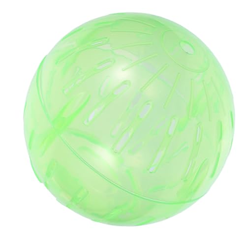 Toyvian Hamster Laufball Hundespielzeug Futter Hundepuzzle Hängematte Rad Hamster Spielzeug hamsterspielzeug Gymnastikbälle für Meerschweinchen kleine Tiere, die Bälle Laufen Plastik Green von Toyvian