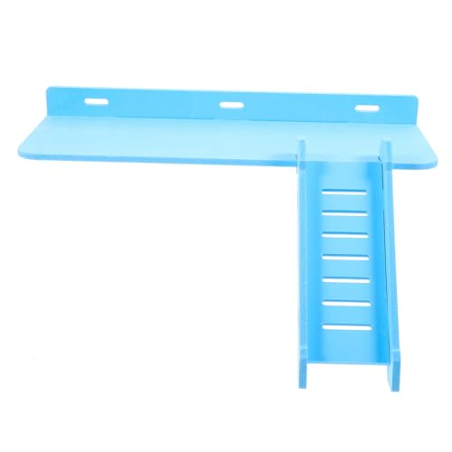 Toyvian Hamster Plattform mit Leiter aus Robustem und Erweiterte Kletter und Ruhefläche für Hamster Mäuse Chinchillas und Ratten Käfigzubehör für Aktives und Wohlbefinden Toyvian Hamster Plattform mit Leiter aus Robustem und Erweiterte Kletter und Ruhefläche für Hamster Mäuse Chinchillas und Ratten Käfigzubehör für Aktives und Wohlbefinden von Toyvian