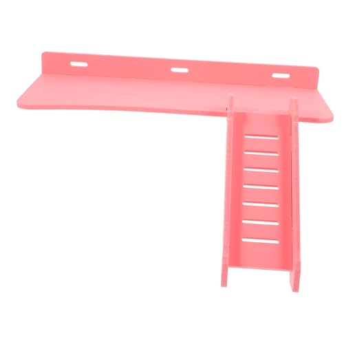 Toyvian Hamsterplattform mit Rampe und Glatten Kanten Spielplatz für Kleine Tiere Wie Zwerghamster Chinchillas und Meerschweinchen Dekoratives Käfigzubehör für Gesunde Bewegung und Toyvian Hamsterplattform mit Rampe und Glatten Kanten Spielplatz für Kleine Tiere Wie Zwerghamster Chinchillas und Meerschweinchen Dekoratives Käfigzubehör für Gesunde Bewegung und von Toyvian