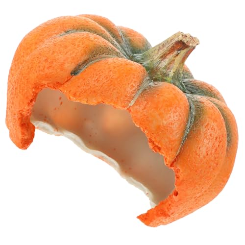 Toyvian Harzkürbis Aquarium Lustige Fischtank für Garnelen und Fische Versteckmöglichkeit und Langlebig für Halloween Toyvian Harzkürbis Aquarium Lustige Fischtank für Garnelen und Fische Versteckmöglichkeit und Langlebig für Halloween von Toyvian