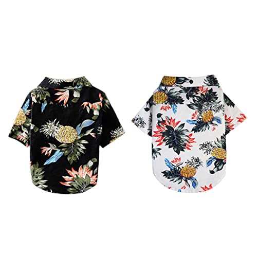 Toyvian Modisches Haustierhemd im Hawaii Stil für Hunde Atmungsaktives Sommer Shirt Kreative Hundebluse für Alltag und Toyvian Modisches Haustierhemd im Hawaii Stil für Hunde Atmungsaktives Sommer Shirt Kreative Hundebluse für Alltag und von Toyvian