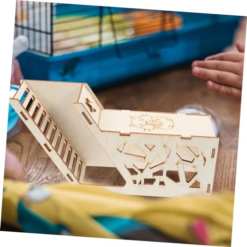 Toyvian Holz Hamster Versteck Haus mit Rampe Kleintier Versteck für Hamster Meerschweinchen Ratten und Kleine Nagetiere Warmes und Sicheres Kleintierhäuschen Natürlicher Rückzugsort für Toyvian Holz Hamster Versteck Haus mit Rampe Kleintier Versteck für Hamster Meerschweinchen Ratten und Kleine Nagetiere Warmes und Sicheres Kleintierhäuschen Natürlicher Rückzugsort für von Toyvian