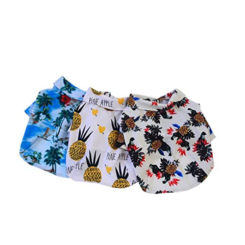Toyvian Hundehemd Sommerkleidung für Haustiere Haustierhemd Weiß Toyvian Hundehemd Sommerkleidung für Haustiere Haustierhemd Weiß von Toyvian