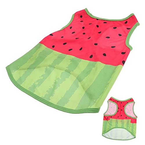 Toyvian Hundekühlweste XL für Atmungsaktive Haustierkühlkleidung im Wassermelonenmuster T Shirt für Outdoor Aktivitäten Schnell Trocknend und Komfortabel für Welpen Toyvian Hundekühlweste XL für Atmungsaktive Haustierkühlkleidung im Wassermelonenmuster T Shirt für Outdoor Aktivitäten Schnell Trocknend und Komfortabel für Welpen von Toyvian