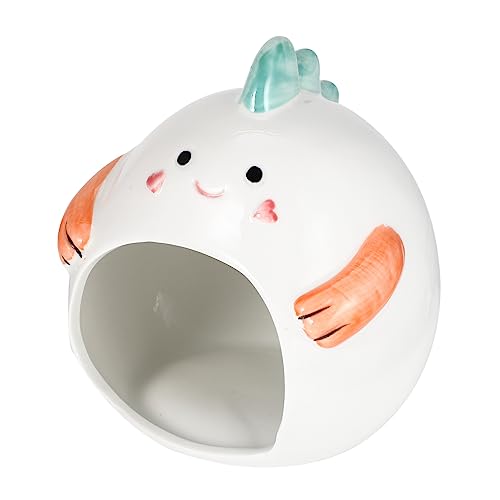 Toyvian Keramisches Haustierbett für Hamster Cartoon für Kleine Schlaf und Kühlend Langlebig und Geruchsneutral für Meerschweinchen und Andere Kleintiere Toyvian Keramisches Haustierbett für Hamster Cartoon für Kleine Schlaf und Kühlend Langlebig und Geruchsneutral für Meerschweinchen und Andere Kleintiere von Toyvian