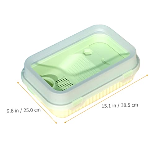Toyvian Kleines Schildkrötenbecken mit Sonnenplattform Multifunktionales Reptilienterrarium Robustes Aquarium für Wasserschildkröten mit Kletterrampe und Drainagesystem für Zuhause Toyvian Kleines Schildkrötenbecken mit Sonnenplattform Multifunktionales Reptilienterrarium Robustes Aquarium für Wasserschildkröten mit Kletterrampe und Drainagesystem für Zuhause von Toyvian