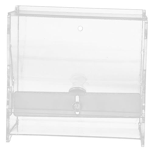 Toyvian Rutin Hühnerfutterspender Transparente Automatische Futterbox Für Papageien Und Geflügel Langlebig Und Leicht Zu Installieren Für Fütterung Von Rutin-hühnern Und Anderen Toyvian Rutin Hühnerfutterspender Transparente Automatische Futterbox Für Papageien Und Geflügel Langlebig Und Leicht Zu Installieren Für Fütterung Von Rutin-hühnern Und Anderen von Toyvian