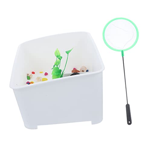 Toyvian Schildkröten Terrarium mit Plattform und Futterbereich Robustes Reptilienbecken mit Glatter Oberfläche Mittelgroß Aquarium für Wasserschildkröten und Pflanzen Zubehör Toyvian Schildkröten Terrarium mit Plattform und Futterbereich Robustes Reptilienbecken mit Glatter Oberfläche Mittelgroß Aquarium für Wasserschildkröten und Pflanzen Zubehör von Toyvian