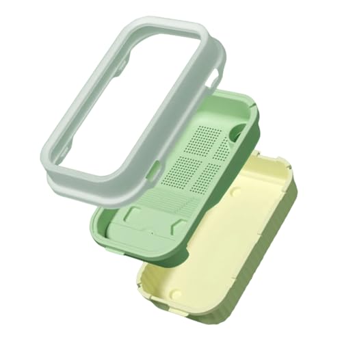 Toyvian Schildkrötenbecken mit Plattform Rutschfester Wasserdichter Lebensraum für Schildkröten und Kleine Reptilien aus Robustem Material mit Einfacher als Terrarium und Badeschale Toyvian Schildkrötenbecken mit Plattform Rutschfester Wasserdichter Lebensraum für Schildkröten und Kleine Reptilien aus Robustem Material mit Einfacher als Terrarium und Badeschale von Toyvian