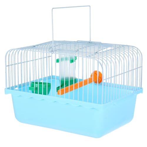 Toyvian tragbarer Vogelkäfig Vogel Reisen tragbarer Käfig Papageien-Reisekäfig Papageienträger Kanarienvogelkäfig klein Mäusekäfig für Haustiere Wellensittichkäfig Abs Blue Zufällige Farbe Toyvian tragbarer Vogelkäfig Vogel Reisen tragbarer Käfig Papageien-Reisekäfig Papageienträger Kanarienvogelkäfig klein Mäusekäfig für Haustiere Wellensittichkäfig Abs Blue Zufällige Farbe von Toyvian