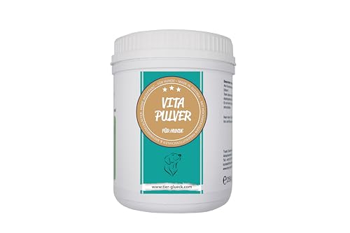 Trade Teamwork® Vita Pulver mit Brennnesselblätter, Echinacea & Hagebuttenschalen - Für Hunde 250g / Hergestellt in Österreich von Trade Teamwork