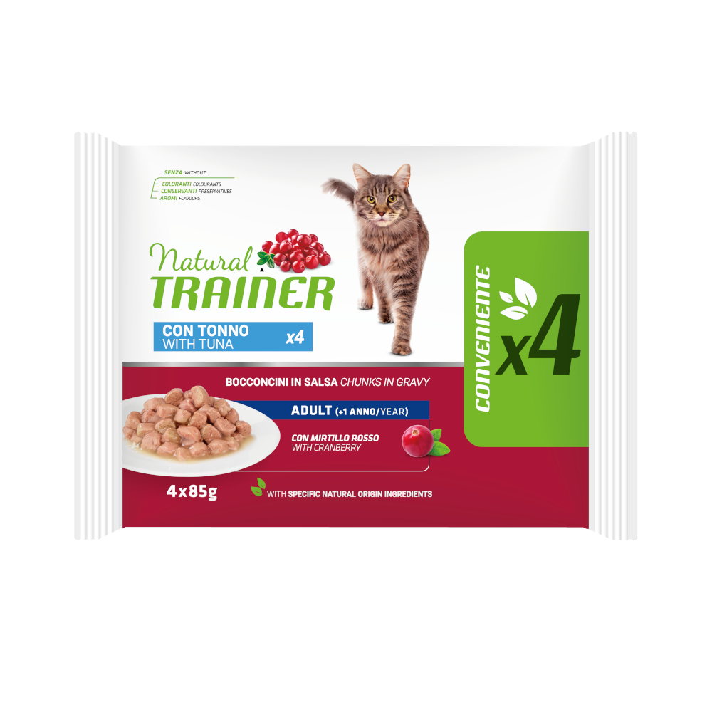 Natural Trainer Adult  - 4 x 85 g Thunfisch von Trainer Natural Cat