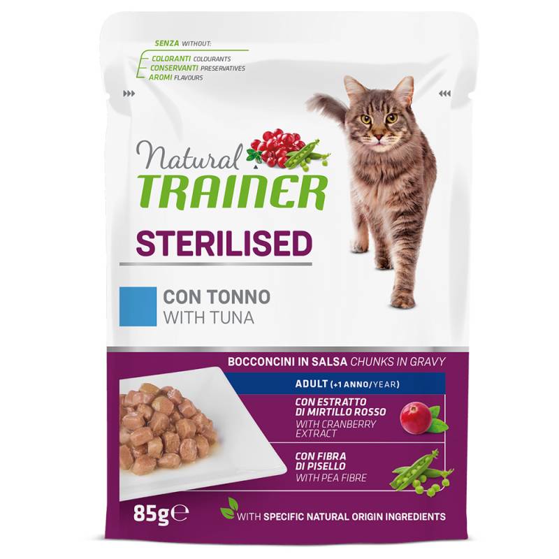 Natural Trainer Adult Sterilised  - 12 x 85 g Thunfisch von Trainer Natural Cat