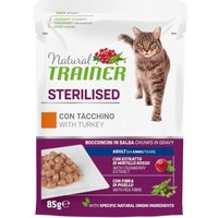 Natural Trainer Adult Sterilised  - 12 x 85 g Truthahn von Trainer Natural Cat