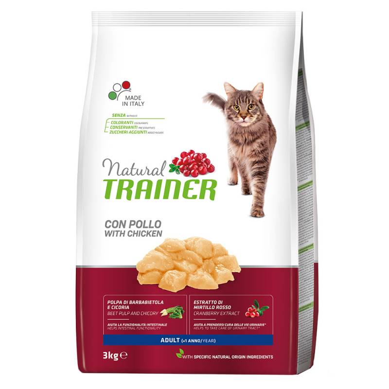 Natural Trainer Adult mit Huhn - 3 kg von Trainer Natural Cat