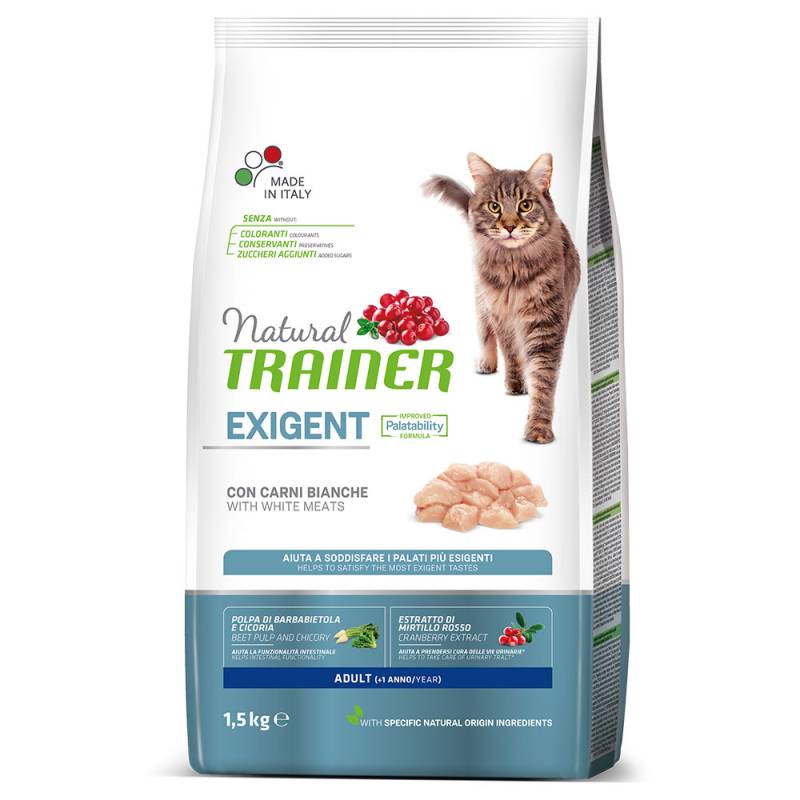 Natural Trainer Exigent Adult mit Geflügel - 1,5 kg von Trainer Natural Cat