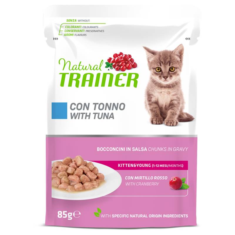 Natural Trainer Kitten & Young  - 12 x 85 g Thunfisch von Trainer Natural Cat