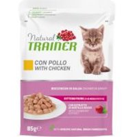 Natural Trainer Kitten & Young  - 12 x 85 g mit Huhn von Trainer Natural Cat