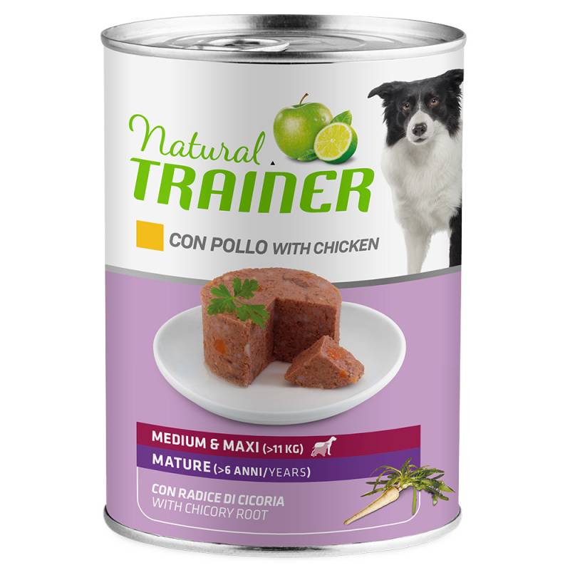 Natural Trainer Maintenance Mature Medium & Maxi - 12 x 400 g Huhn von Trainer Natural Dog