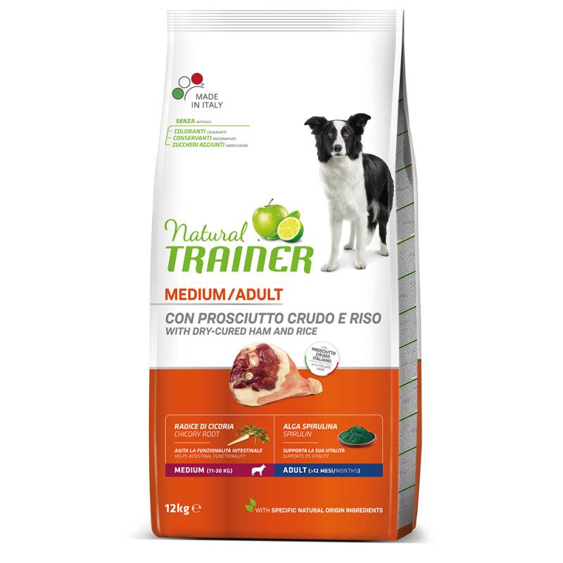 Nova Foods Trainer Natural Adult Medium Prosciutto - 12 kg von Trainer Natural Dog