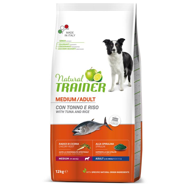 Natural Trainer Adult Medium mit Thunfisch - 12 kg von Trainer Natural Dog