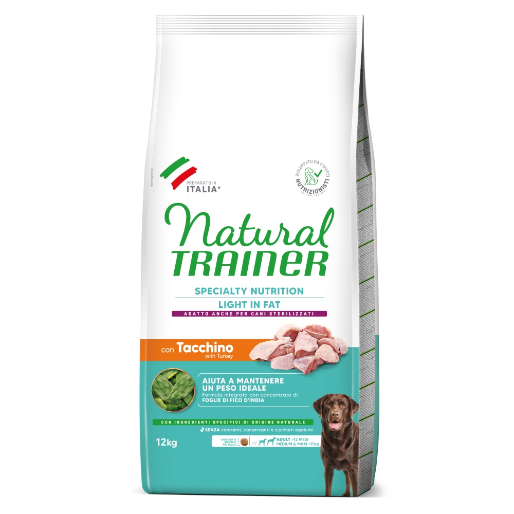 Natural Trainer Light in Fat Adult Medium & Maxi mit Pute - 12 kg von Trainer Natural Dog