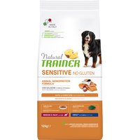 Natural Trainer Sensitive No Gluten Adult Medium/Maxi mit Lachs - 12 kg von Trainer Natural Sensitive