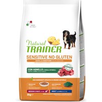 Natural Trainer Sensitive No Gluten Adult Medium/Maxi mit Lamm - 2 x 3 kg von Trainer Natural Sensitive