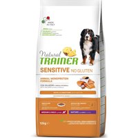 Natural Trainer Sensitive No Gluten Medium/Maxi Mature mit Lachs - 12 kg von Trainer Natural Sensitive